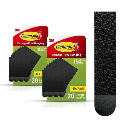 Command 15 lb Large Picture Hanging Strips 40 Pair