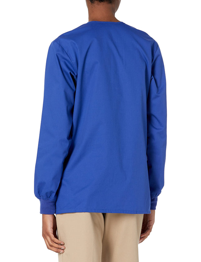 WonderWink Unisex-Adult's Florida Gulf Coast University Snap Front Jacket, Galaxy Blue, 2XL