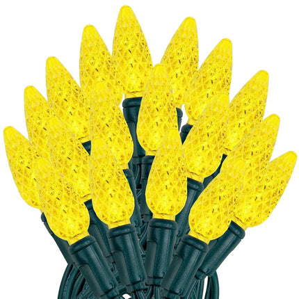 ‎‎‎Novelty Lights 24FT 70 LED C6 LED Christmas Str