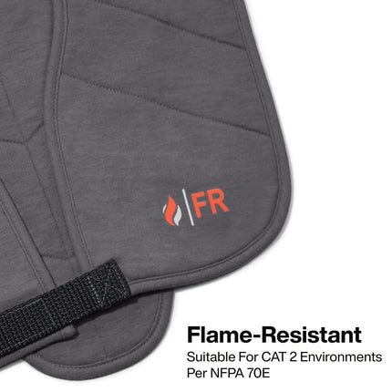 Klein Tools FRCLVST2 Flame Resistant Cooling Vest, 90 Minute Active Cooling When Wet, Cat 2 Arc Flash, Soft Fabric with Adjustable Fit