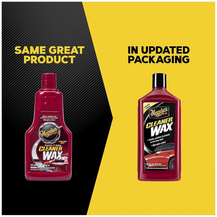 Meguiar's A1216 Cleaner Wax - Liquid - 16 oz.