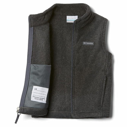Columbia Youth Boys Steens Mtn Gilet polaire, Gris anthracite, Grande taille