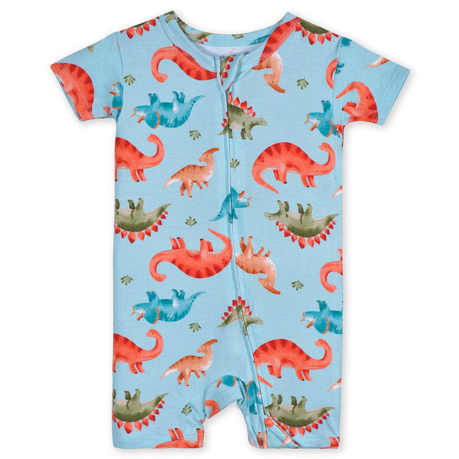 Gerber Unisex Baby Buttery-Soft Short Sleeve Rompe