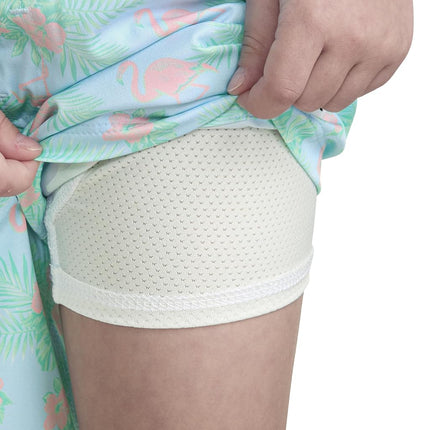 Short de bain Hurley Flamingo à enfiler, Bleu glacial/Multicolore, 4