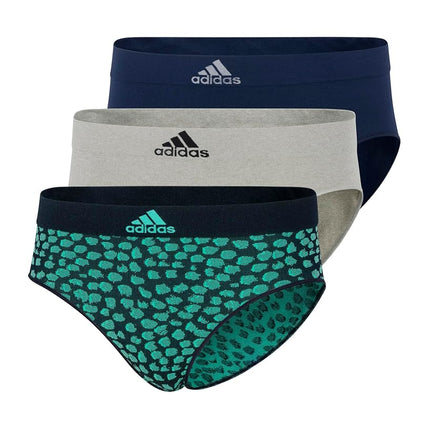 adidas womens Seamless Brief Underwear Multipack, 