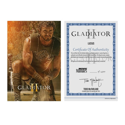 McFarlane Lucius (Gladiator II) 6in Posed Figure Toys