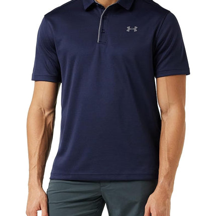 Under Armour Tech Men's Polo Shirt,Midnight Navy/Graphite,X-Large