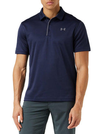 Under Armour Tech Men's Polo Shirt,Midnight Navy/G
