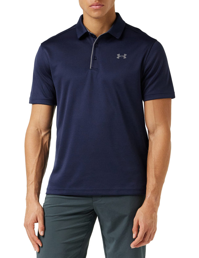 Under Armour Tech Men's Polo Shirt,Midnight Navy/G