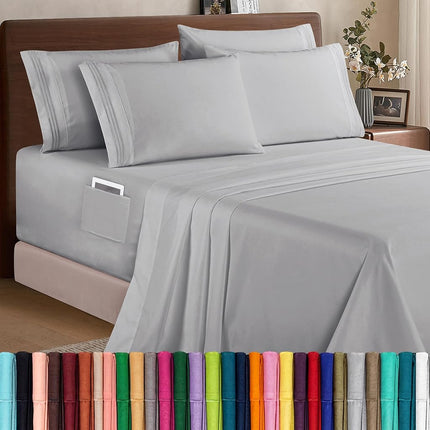 Elegant Comfort 1500 Premium Quality 6-Piece Bed S