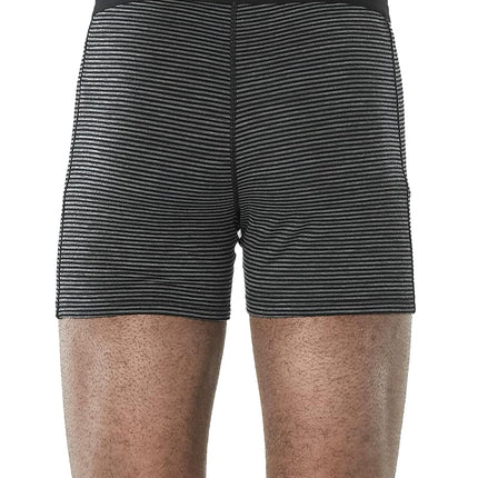 Icebreaker Men's Anatomica Boxers - Boxer Shorts - Merino Wool Underwear - Gritstone Heather, L