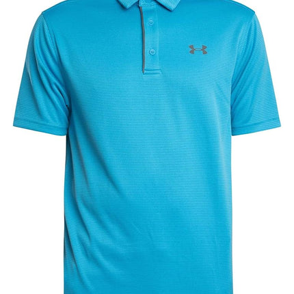 Under Armour Mens Tech Polo Shirt Blue M