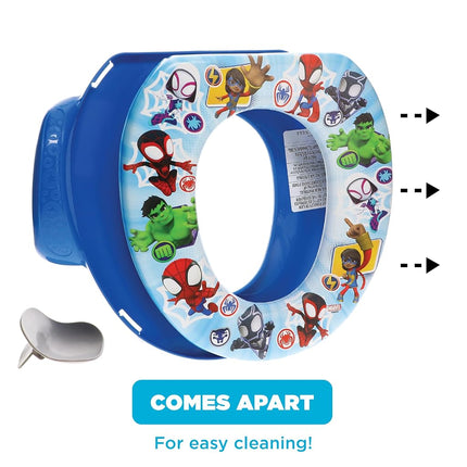 Spidey and His Amazing Friends Team Up Soft Potty Seat - Potty Training Seat