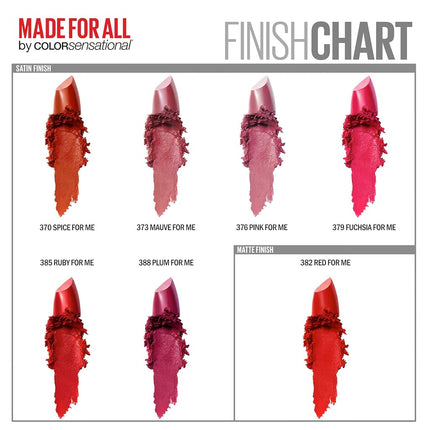 Maybelline Colour Sensational Made for All Lipstick - Fuchsia For Me 379
