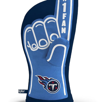 YouTheFan NFL Tennessee Titans #1 Oven Mitt, 13.25