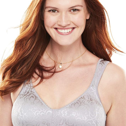 Playtex Women's 18-Hour Ultimate Lift Wireless Full-Coverage Bra, Single Or 2-Pack, Opaque, Warm Steel, 40B