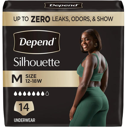 Depend Silhouette Adult Incontinence & Postpartum 
