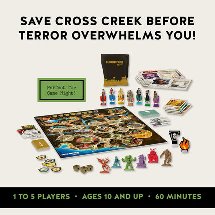 Ravensburger Horrified: American Monsters Strategy Board Game for Ages 10 & Up