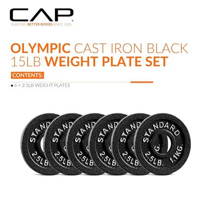 CAP Barbell 2-Inch Olympic Grip Plate | Multiple Sizes