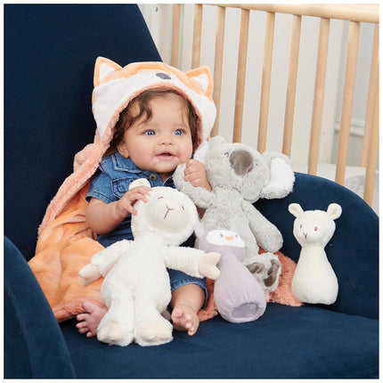 GUND Baby Lil’ Luvs Hooded Blanket, Emory Fox, Ultra Soft Plush Security Blanket for Babies and Newborns