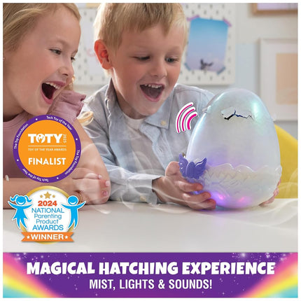 Hatchimals Alive, Mystery Hatch Draggle, Surprise Interactive Toy and Egg with Mist, Lights and Sounds (Styles May Vary), Kids’ Toys for Girls and Boys