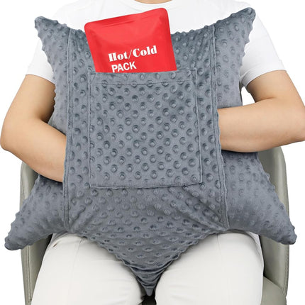 D. Cozy Star Shaped Hysterectomy Pillow with 2 Poc