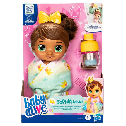 Baby Alive Shampoo Fun Sophia Sparkle Doll