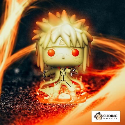 Funko Pop! Anime: Naruto Shippuden - Minato Namikaze (Nine Tail Chakra Mode) Special Edition Multicolor Exclusive #1413