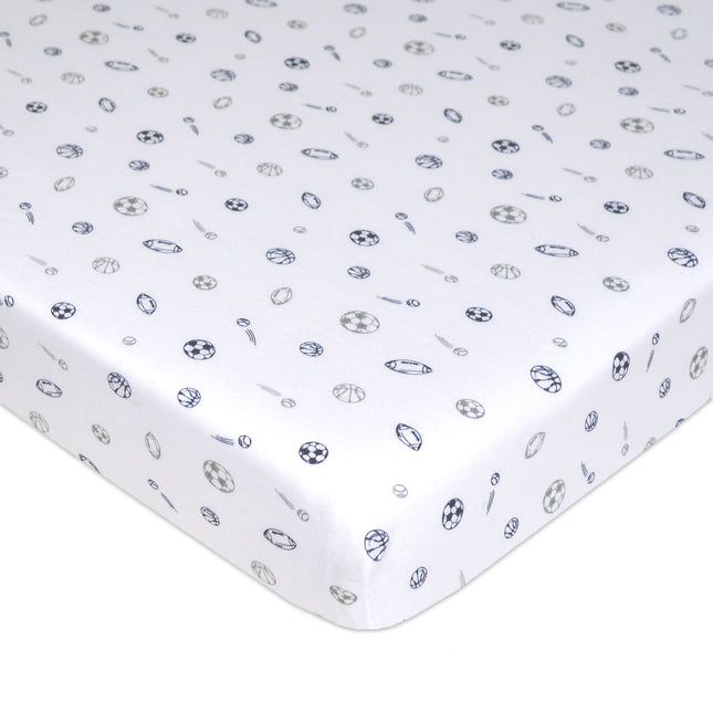 American Baby Company Printed 100% Natural Cotton 