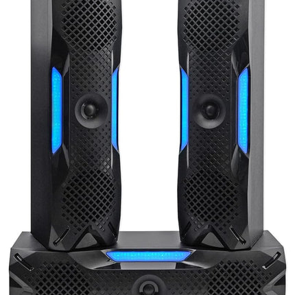 Rockville HTS56 1000w 5.1 Channel Home Theater System/Bluetooth/USB+8" Subwoofer