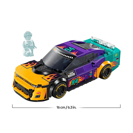 LEGO Speed Champions NASCAR Next Gen Chevrolet Camaro ZL1 Race Car Toy, Vehicle Playset for 9 Plus Year Old Boys & Girls, Kids' Bedroom Decoration, Birthday Gift Idea 76935