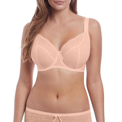 Freya Womens Fancies Lace Balcony Underwire Bra, N