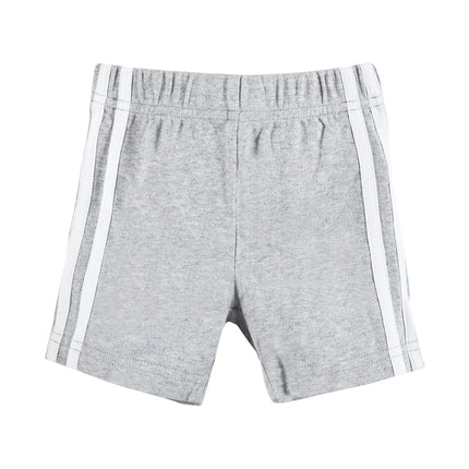 Pantalones cortos de bebé unisex Hudson Baby, paquete de 4, azul, 6-9 meses