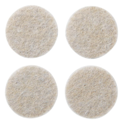 Scotch Brand Felt Pads, by 3M, Round, 1 in. Diameter, Beige, 16/Pack