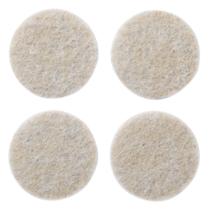 Scotch Brand Felt Pads, by 3M, Round, 1 in. Diameter, Beige, 16/Pack