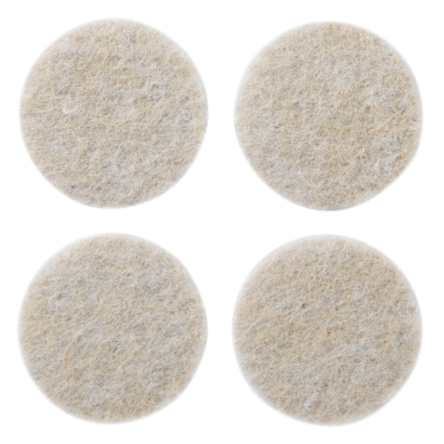 Scotch Brand Felt Pads, by 3M, Round, 1 in. Diameter, Beige, 16/Pack