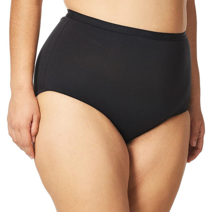 Bali womens2324Stretch Brief Panty Briefs - Black - Medium