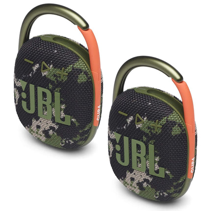 JBL 2 Pack Clip 4 Waterproof Wireless Audio Blueto