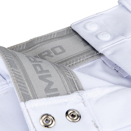 CHAMPRO Boys' Triple Crown 2.0 Baseball Knickers White