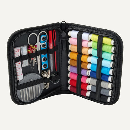 Amazon Basics Portable Travel Sewing Kits, Large, Black