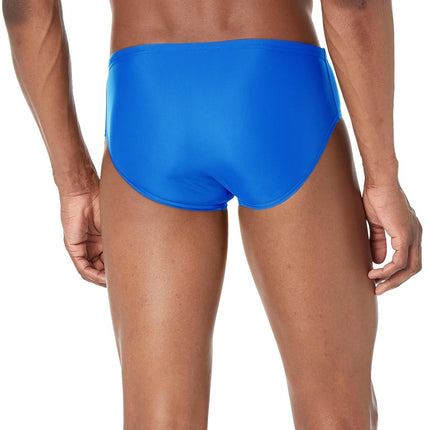 Speedo Calzoncillo sólido de licra para hombre, zafiro, 30