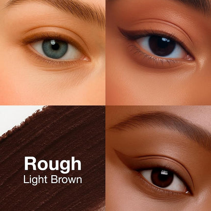 Mineral Fusion Eye Pencil, Light Brown Eyeliner with Soothing Chamomile, Meadowfoam & Vitamin E, Velvety Smooth, Hypoallergenic Eye Makeup, Line & Define, Long-Lasting Eyeliner Pencil, Rough, 0.04 Oz