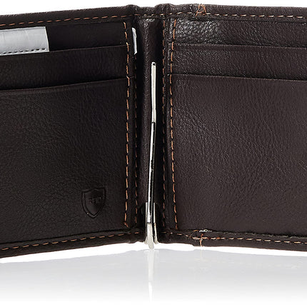 Billetera RFID Columbia para hombre, marrón merino, talla única (Reino Unido)