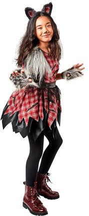 Rubie's Girl's Forum Novelties Werewolf Costume Dress, As Shown, Medium