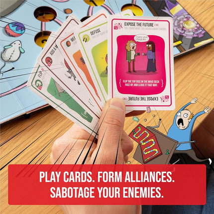 Exploding Kittens The Board Game, 2-6 Players, Age 7+