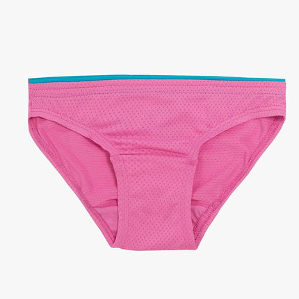 Fruit of The Loom Bragas transpirables de bikini para niña – Paquete de 6 – Surtido, 6