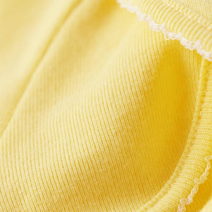 Gymboree Girls and Toddler Short Sleeve Basic Layering Shirt, Sunshine, 12-18 Months