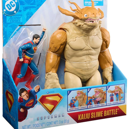 DC Comics SUPERMAN vs Kaiju Slime Battle Playset