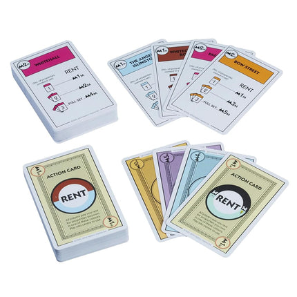 Hasbro B0965 - Monopoly Deal Family Card Game - US Version - Fast Dealing Property Trading, for 8+ Years
