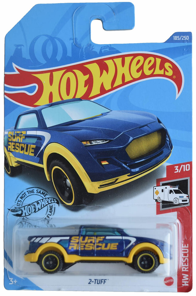 Hot Wheels 2 Tuff, HW Rescue 3/10 [Blue] 185/250
